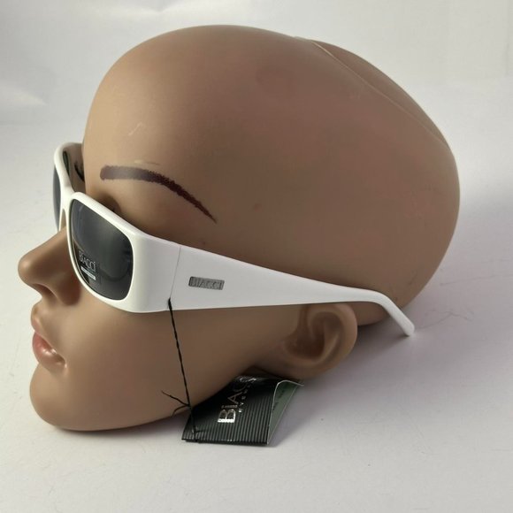 BL4112 white Biacci Sunglasses with polarized lenses main image 4